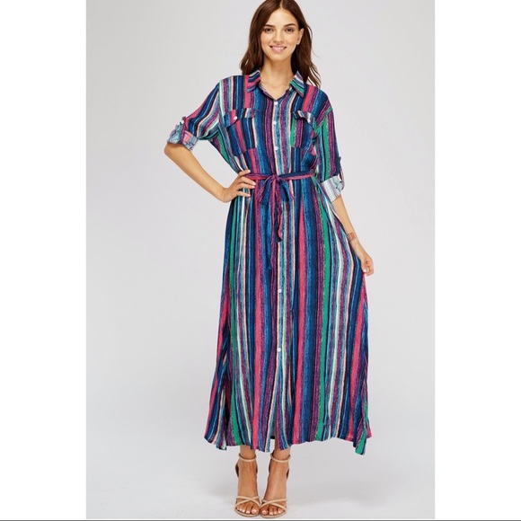 Button down midi duster - Picture 8 of 8